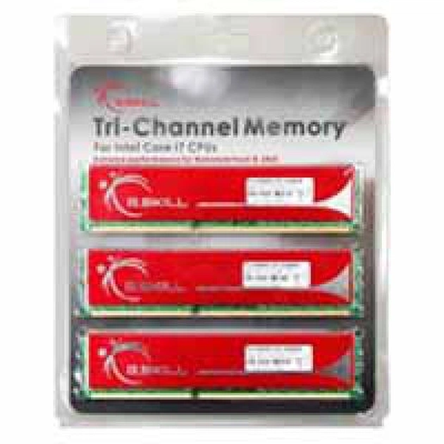 Модуль пам'яті для комп'ютера DDR3 6GB (3x2GB) 1600 MHz G.Skill (F3-12800CL9T-6GBNQ) - изображение 1