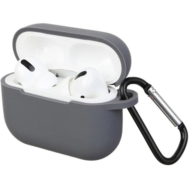 Чохол для навушників Armorstandart Silicone Case для Apple Airpods Pro Dark Grey (ARM56089) - изображение 1