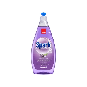 Засіб для ручного миття посуду Sano Spark Лаванда 500 мл (7290005425875) зображення 1
