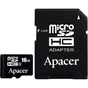 Карта пам'яті Apacer 16GB microSDHC Class4 w/ 1 Adapter RP (AP16GMCSH4-R) - зменшене зображення 1