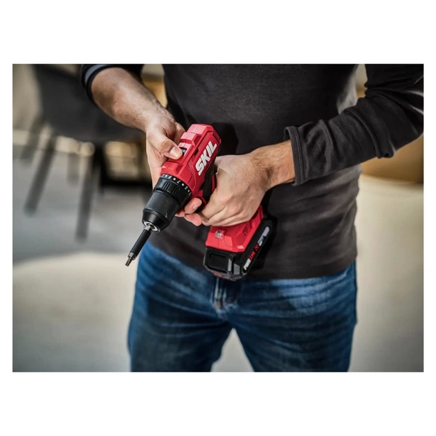 Шуруповерт Skil акумуляторний безщітковий безударний 3011 HB, 2x2Ah, кейс (DD1E3011HB) - picture 4