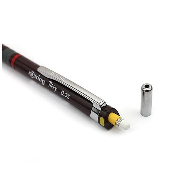 Олівець механічний Rotring Drawing TIKKY Burgundy (ISO) PCL 0,35 (R1904510) - изображение 2