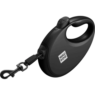 Повідець для собак WAUDOG R-leash з контейнером для пакетів S до 12 кг 3 м чорний (26281) зображення 1