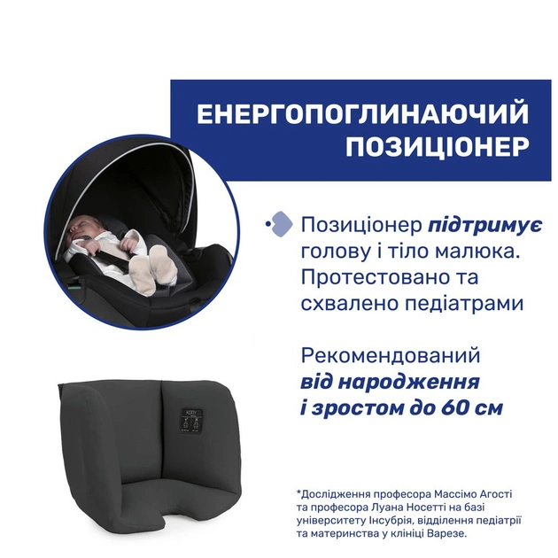 Автокресло Chicco Kory Plus i-Size Чорне (8058664181452) (87146.45) - изображение 5