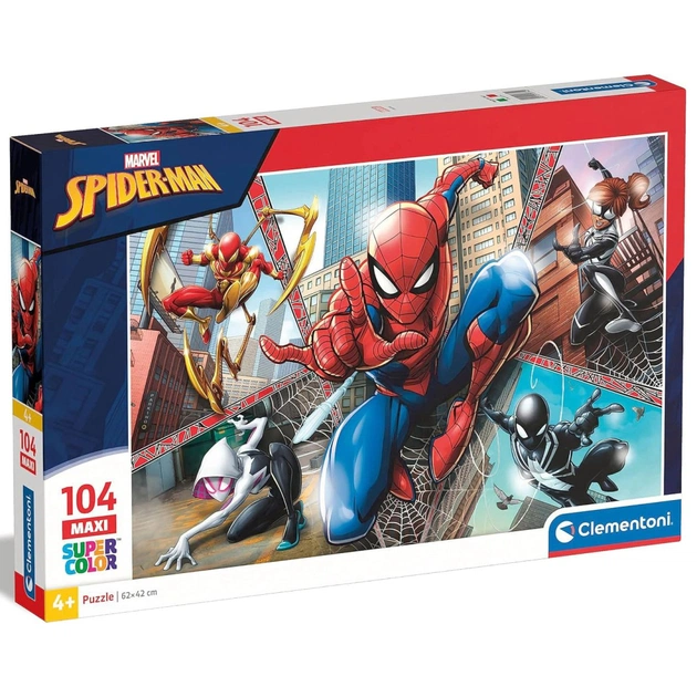 Пазл Clementoni Spider-Man серия MAXI 104 элемента (23734) - изображение 1