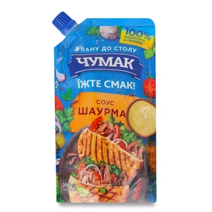 Соус Чумак Шаурма 200 г (4823096008677) зображення 1