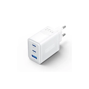 Зарядное устройство Vention 2xUSB-C PD65W + 1xUSB QC3.0 60W GaN white (FERW0-EU) изображение 1
