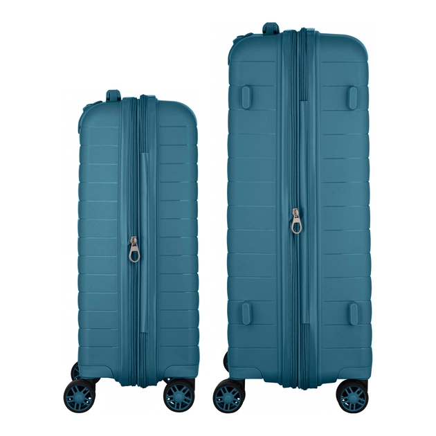 Набір валіз 2E Aero (M+S), сині (2E-SPP-AERO-SET2-TB) - зображення 5