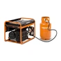 Генератор Daewoo GDA 7500DFE Gasoline + LPG 6,5kW (GDA7500DFE) - зменшене зображення 4