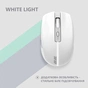 Мишка 2E MF270 Silent Rechargeable Wireless White (2E-MF270WWH) - зменшене зображення 4
