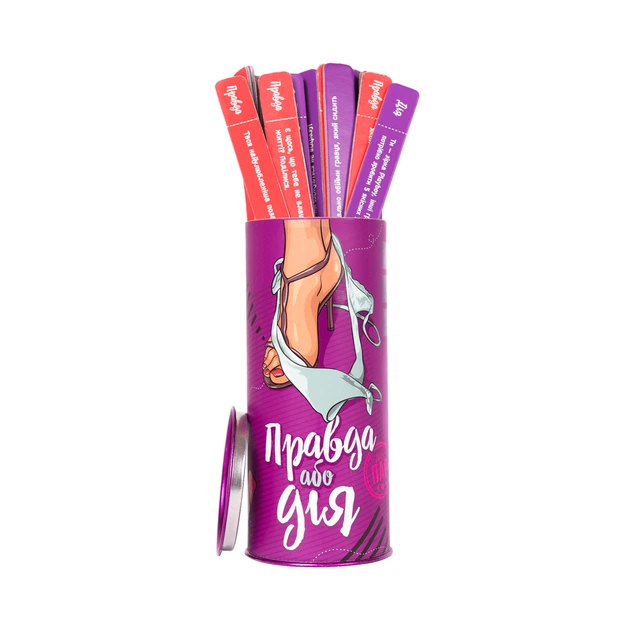 Настольная игра 18+ Fun Games Shop Правда или Действие: для Пар, украинский (FGS18) - изображение 1
