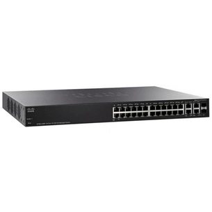 Комутатор мережевий Cisco SF350-24MP-K9-EU зображення 1