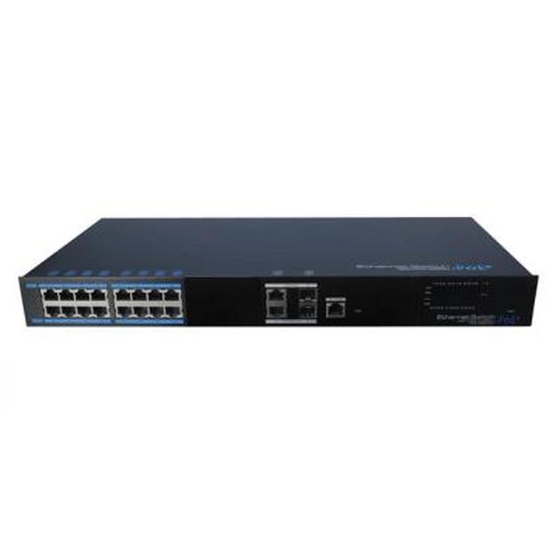 Комутатор мережевий Utepo UTP7216E-PoE-L2 - зображення 1