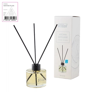 Ароматизатор для автомобіля VITOL Home Sticks Winter Plum 130 мл (VHS06) picture 1