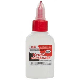 Клей КіП конторський полімерний 50 мл з суперковпачком (GLUE-KIP-KONT-50ML) зображення 1