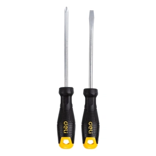 Набір викруток Deli Screwdriver set PH1×100 мм, PH2×150 мм (EDL620002) зображення 1