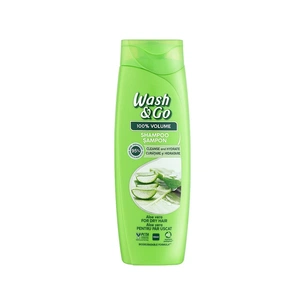 Шампунь Wash&Go Для сухого волосся з екстрактом алое вера 360 мл (8008970056746) зображення 1
