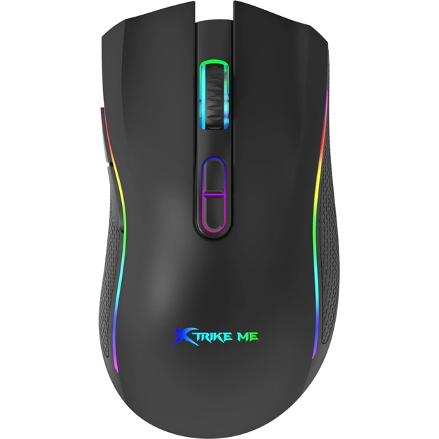 Мишка Xtrike ME GM-314 RGB USB Black (GM-314BK) - зображення 1