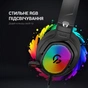 Навушники GamePro HS1300 RGB 7.1 Black (HS1300) - зменшене зображення 11