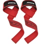 Кистьові лямки RDX S4 Gym Cotton Gel Straps Red Plus (WAC-S4R+) - зменшене зображення 1