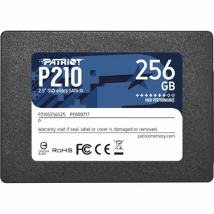 Накопичувач SSD 2.5" 256GB Patriot (P210S256G25) изображение 1