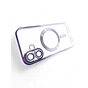 Чохол до мобільного телефона BeCover TPU Chrome Case (MagSafe) для Apple iPhone 16 Purple (712074) - зменшене зображення 3