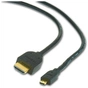 Кабель мультимедійний HDMI M to HDMI micro M 1.8m Cablexpert (CC-HDMID-6) - зменшене зображення 1
