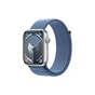 Смарт-годинник Apple Watch Series 9 GPS 45mm Silver Aluminium Case with Winter Blue Sport Loop (MR9F3QP/A) - зменшене зображення 1