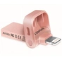 USB флеш накопичувач ADATA 128GB I920 Rose Gold USB 3.1 Gen1/Lightning (AAI920-128G-CRG) - зменшене зображення 4