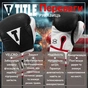 Боксерські рукавички Title Boxing Gel World Black S 10oz (GTWBG S BK) - зменшене зображення 3