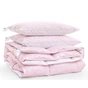 Ковдра MirSon Набір №2149 Bio-Pink Зима 50% пух 200х220 + подушки (2200003024814) - зменшене зображення 3