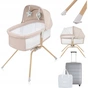 Ліжечко Lionelo приставна Malin Evo BEIGE NATURAL (LO-MALIN EVO BEIGE NATURAL) - зменшене зображення 9