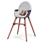 Стілець для годування Kinderkraft 2 в 1 Finix Grey (5902533918515) - зменшене зображення 3