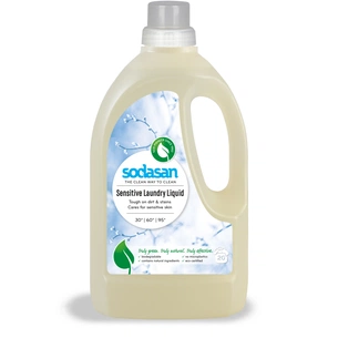 Гель для прання Sodasan Universal Sensitiv Bright&White 1.5 л (4019886015714) зображення 1