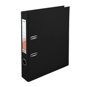 Папка - реєстратор Delta by Axent double-sided PP 5 cм, assembled, black (D1711-01C) зображення 1