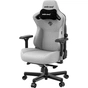Крісло ігрове Anda Seat Kaiser 3 Fabric Size XL Grey (AD12YDC-XL-01-G-PV/F) - зменшене зображення 2