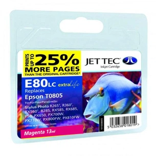 Картридж Jet Tec Epson StPh P50/PX660/PX720WD Magenta (110E008003) зображення 1
