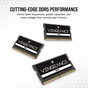 Модуль пам'яті для ноутбука SoDIMM DDR5 16GB 4800 MHz Vengeance Corsair (CMSX16GX5M1A4800C40) - уменьшенное изображение 7