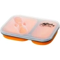 Набір туристичного посуду Tramp 2 відсіки силіконовий 900ml orange (TRC-090-orange) - зменшене зображення 4