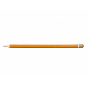 Олівець графітний Buromax Professional 2H без гумки Жовтий (BM.8545-12) зображення 1