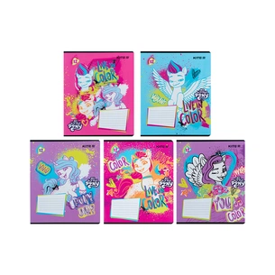 Зошит Kite My Little Pony 12 аркушів, лінія (LP24-234) изображение 1