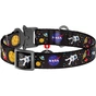 Нашийник для тварин WAUDOG Nylon з QR паспортом NASA металічна пряжка-фастекс XL (5123) - зменшене зображення 2