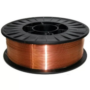 Зварювальний дріт Forte ER 70S-6 обмідненний, 1.0 х 5кг (106874) зображення 1