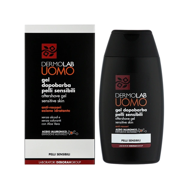 Гель після гоління Dermolab Uomo Gel Заспокійливий 120 мл (8009518392890) - picture 2