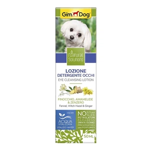 Лосьон для животных GimDog Natural Solutions для ухода за гигиеной глаз 50 мл (4002064504841) изображение 1