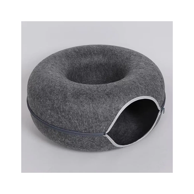 Лежак для тварин Me&Pet Інтерактивний тунель L Сірий (NMP05-02) - picture 7