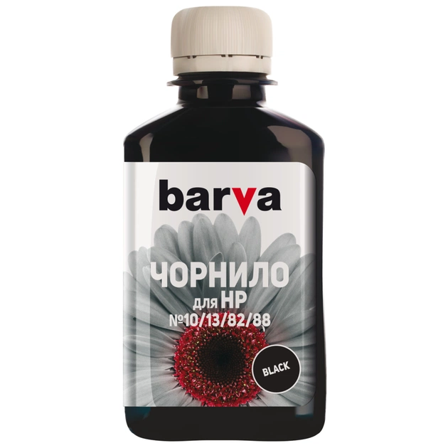 Чорнило Barva HP 10/13/82/88,180 мл, Black, Pigmented (H10-673) - изображение 1