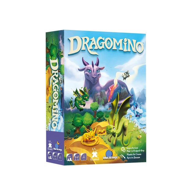 Настільна гра Feelindigo Драгоміно (Dragomino) (укр.) (FI23047) - зображення 1