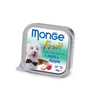 Консерви для собак Monge DOG FRUIT ягня з яблуком 100 г (8009470013222) зображення 1