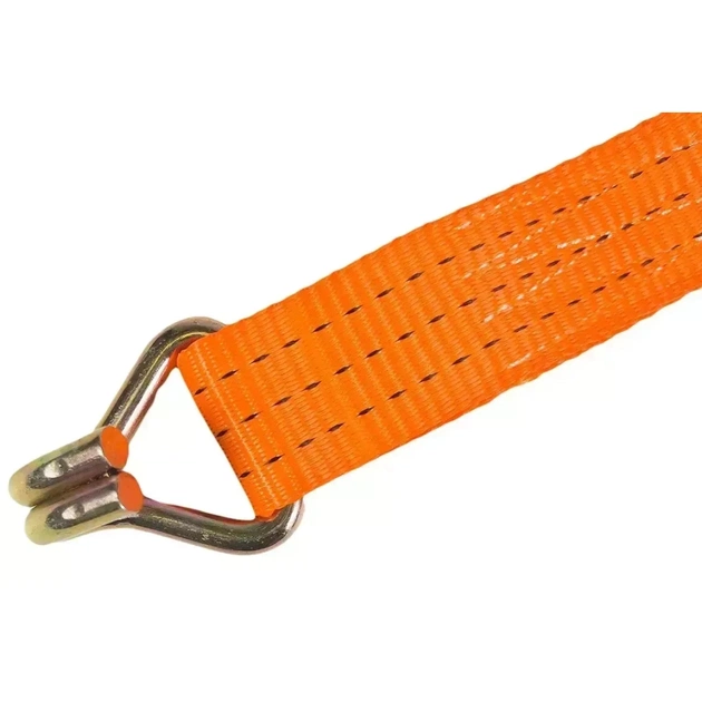 Стяжний ремінь Poputchik кінцевий з гаками 0,8 т.4м (29-500-IS) - picture 2